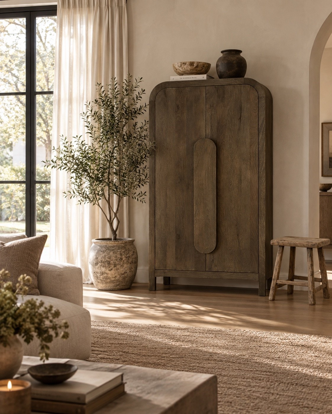 Can you believe this cabinet is from Amazon? I’m in awe—truly! The prettiest accent piece that makes a statement while concealing games, toys, books, etc. The organic look and feel is beyond!!

#LTKHome #LTKSaleAlert