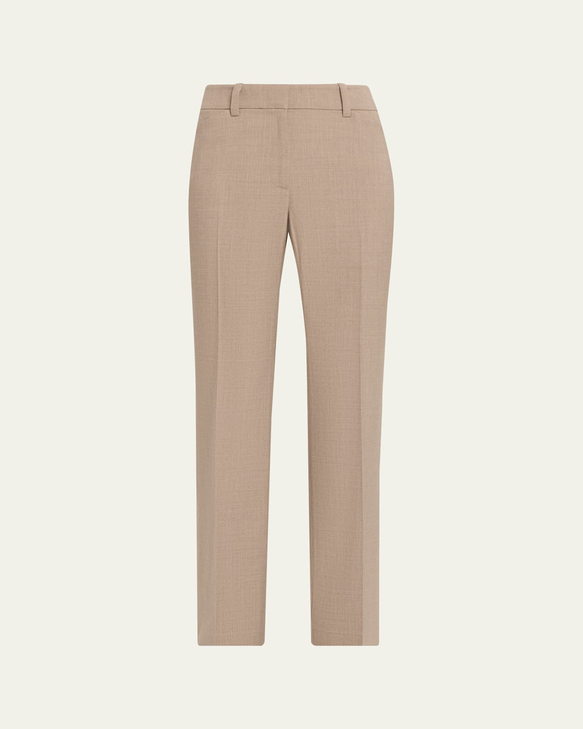 Reade Straight-Leg Stretch Wool Pants | Bergdorf Goodman