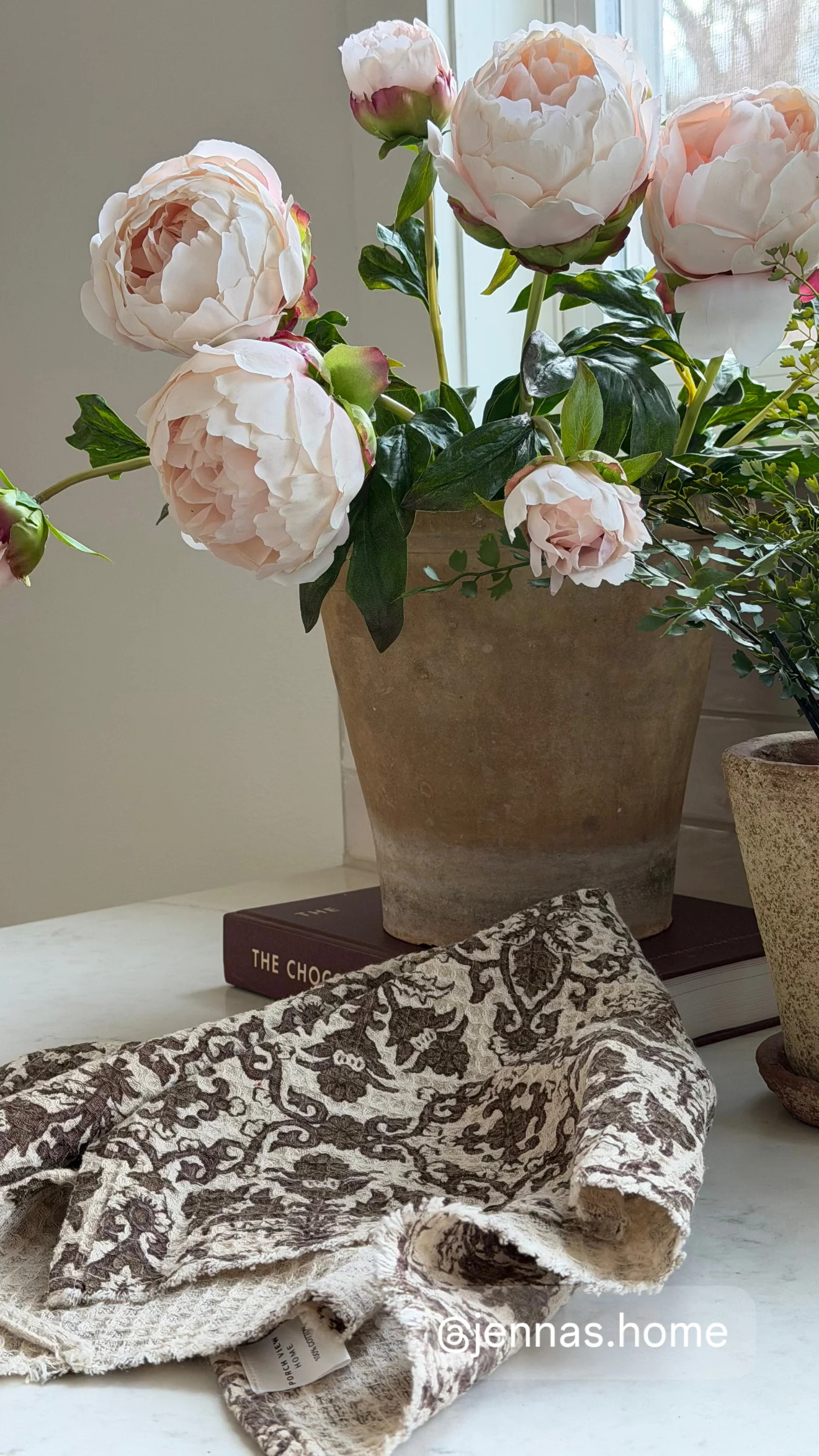 Vintage Medallion Dish Towel | Cottage and Key