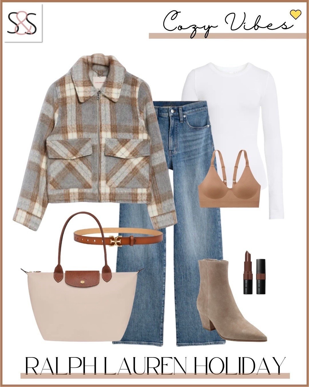 This whole look feels polished but still easy. Cozy layers, classic denim, and neutral boots that work all season. Perfect for winter days when you want comfort without looking casual.

#LTKSeasonal #LTKHoliday #LTKOver40