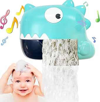Bath Toys for 2-8 Year Old Boys: Baby Musical Bubble Machine Dinosaur Toys for Kids 3-5, Gifts fo... | Amazon (US)