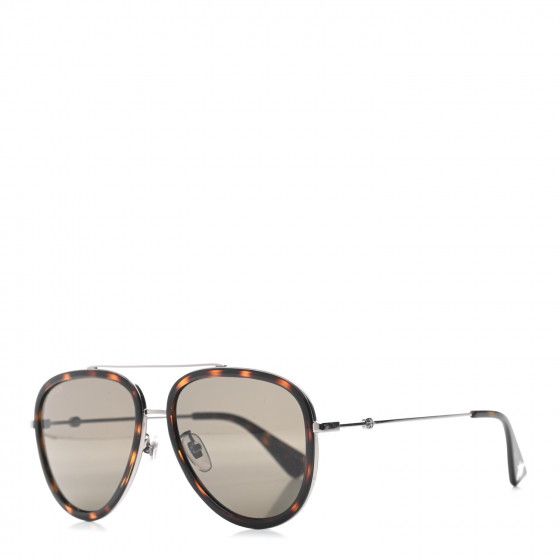 GUCCI

Acetate Aviator Sunglasses GG0062S Tortoise | Fashionphile