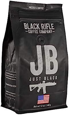 Just Black Medium Roast Ground Coffee by Black Rifle Coffee Company | 12 oz Bag of Premium Gourme... | Amazon (US)