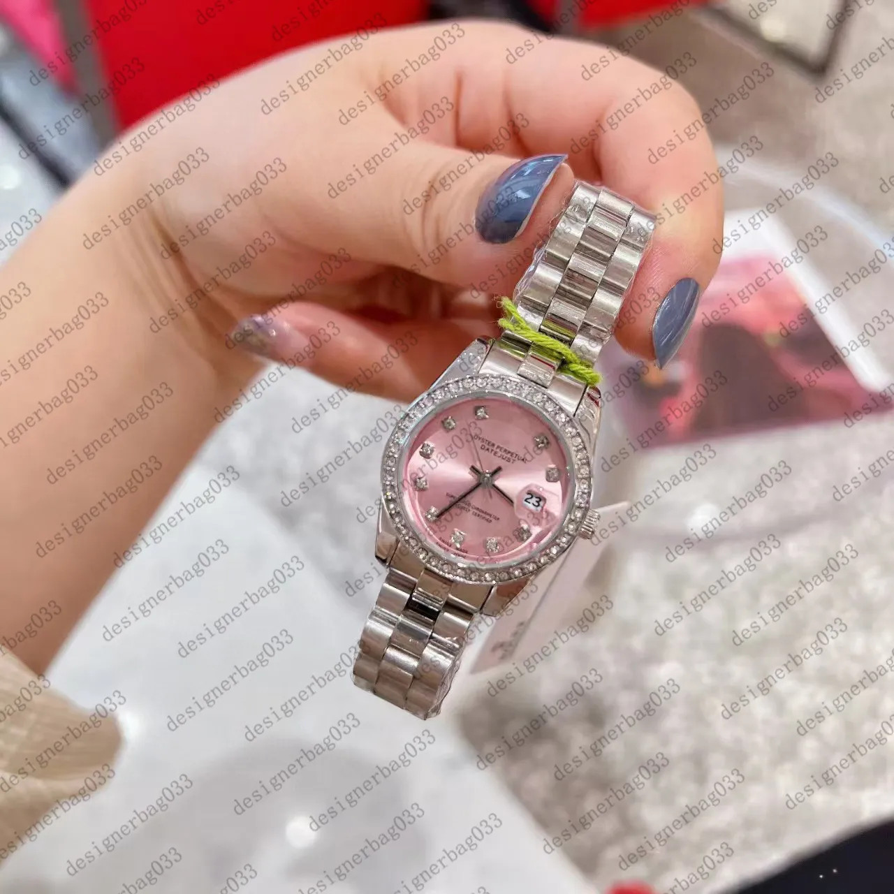 Designer Watch Luxury fashion women men watches stainless steel round subdial tank Watch Diamond ... | DHGate