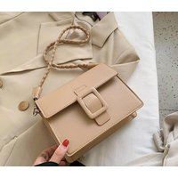 Tan Purse | Beige Crossbody Bag Cute Light Brown Clutch Shoulder Strap | Etsy (US)