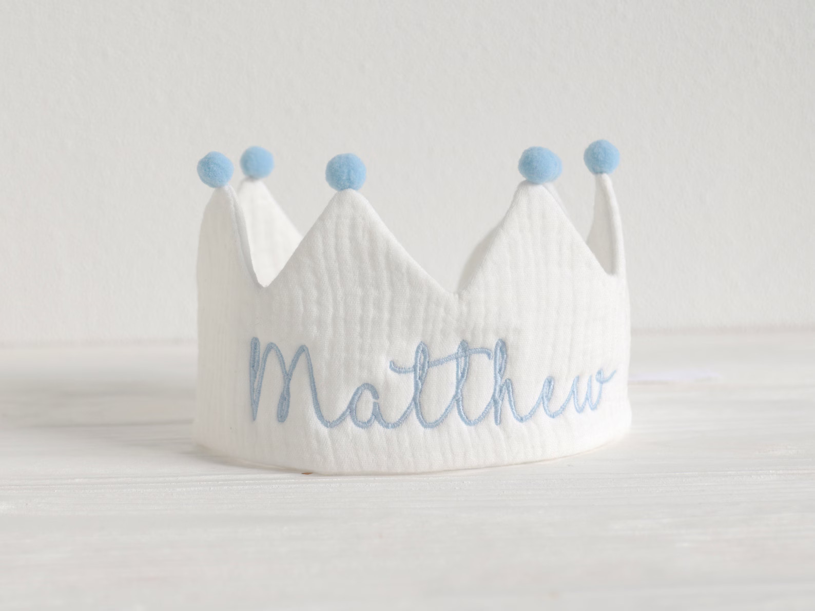 Personalized Name birthday crown, Boy's birthday, Baby Blue Birthday Custom Crown, Boy's birthday... | Etsy (US)