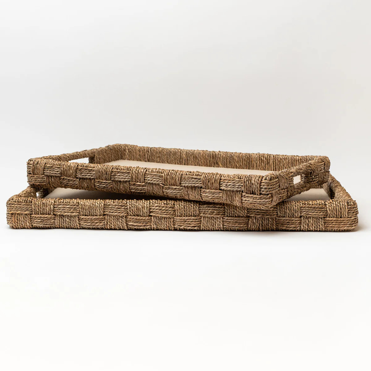 Shelf-y Rattan Tray | The Addison West