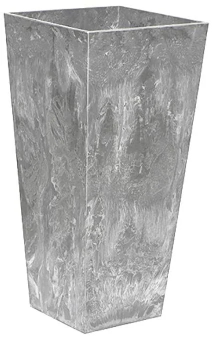 Novelty (#35190) Artstone Ella Tall Square Planter, Grey -19.5-inch | Walmart (US)