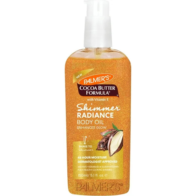 Palmer's Cocoa Butter Formula Shimmer Radiance Body Oil for Dry Skin, 5.1 oz. | Walmart (US)