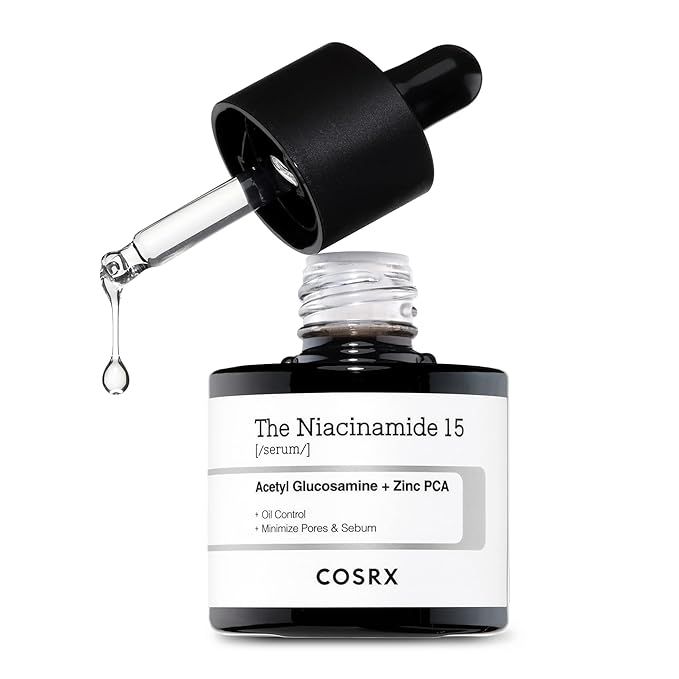 COSRX Niacinamide 15% Face Serum, Minimize Enlarged Pores, Redness Relief, Discoloration Correcti... | Amazon (US)
