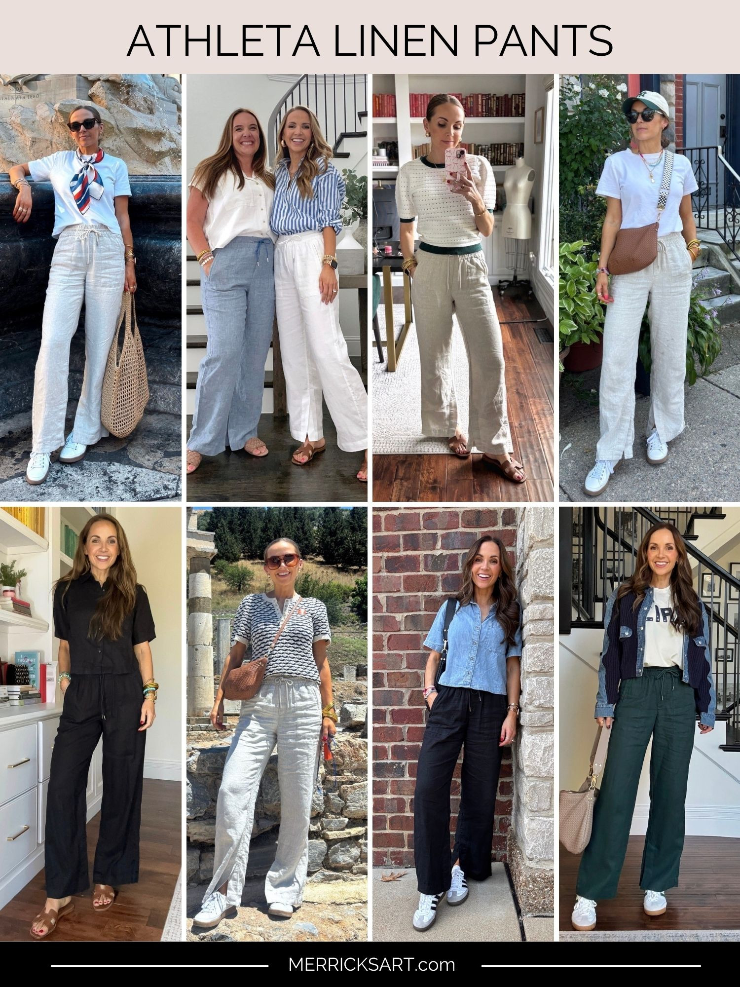 @athleta linen pants are 25% off and use code EXTRA10 for an extra 10% off. I wear an XS! 

 

#LTKSaleAlert