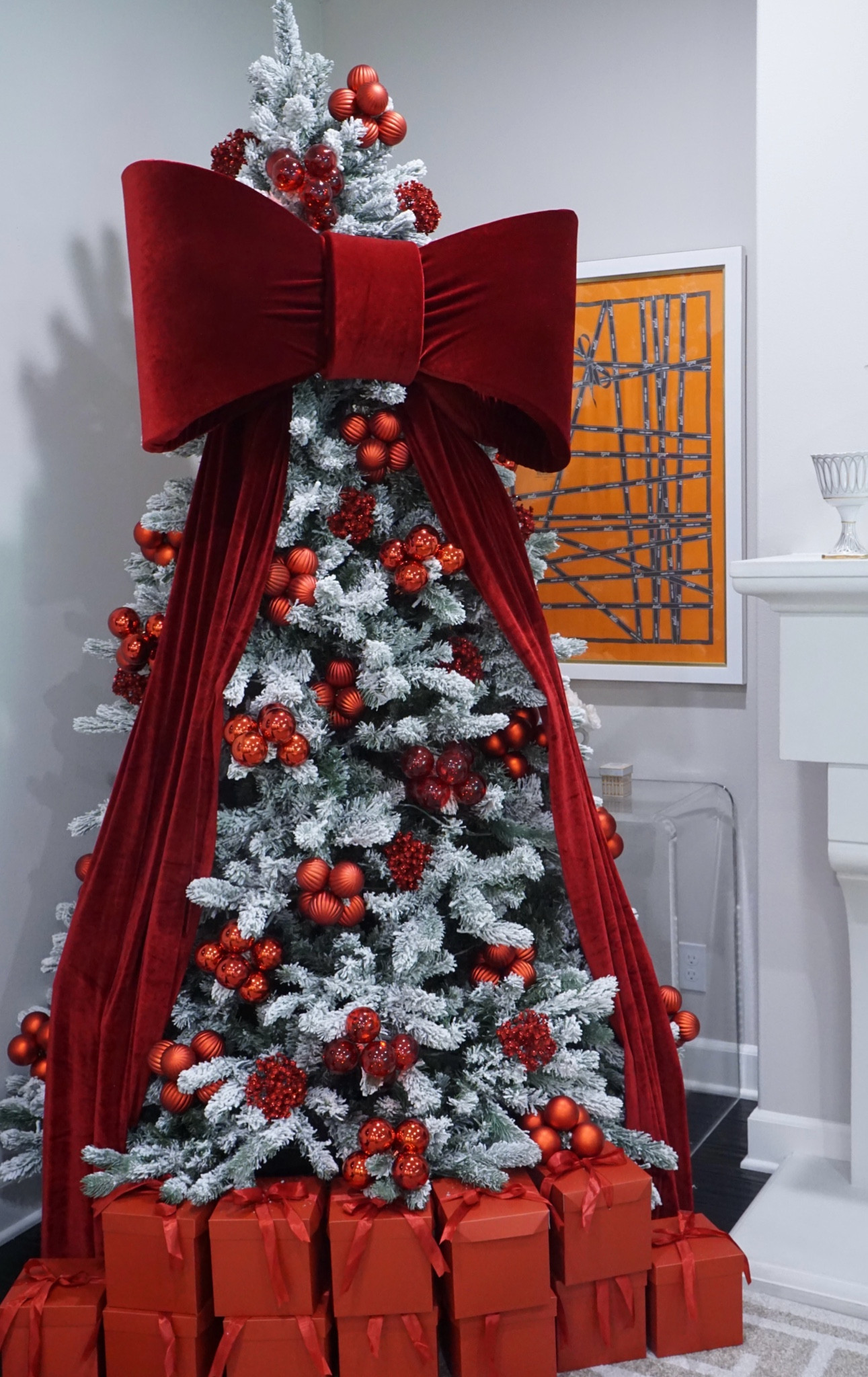 Oversized Christmas Tree bow ♥️🎄

#LTKHome #LTKSeasonal #LTKHoliday
