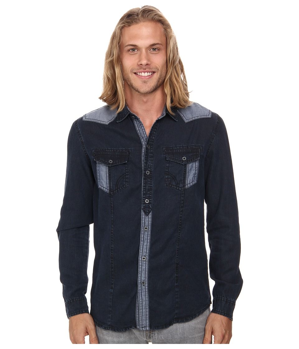 Mavi Jeans Denim Shirt Men's Long Sleeve Button Up | 6pm