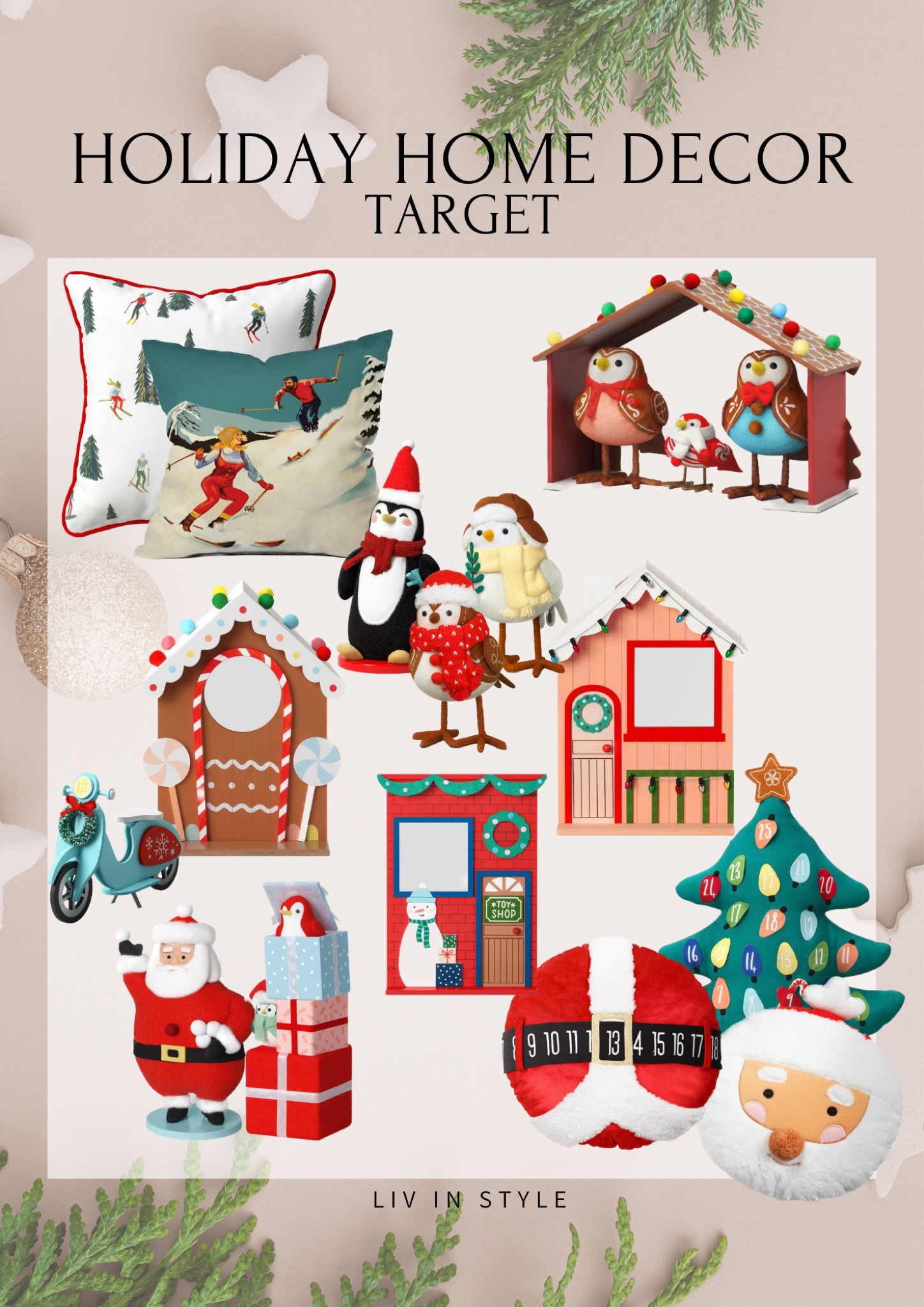 Target holiday decor

#LTKHoliday #LTKSeasonal #LTKHolidaySale