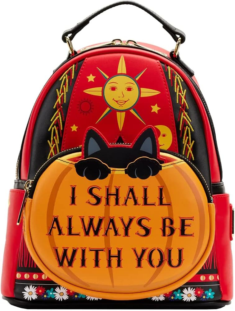 Loungefly Disney Hocus Pocus Dani Binx Mini Backpack RedBlack | Amazon (US)