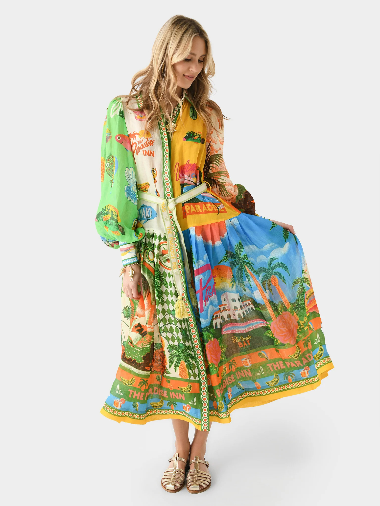 Alemais Women's Paradiso Shirtdress | Saint Bernard