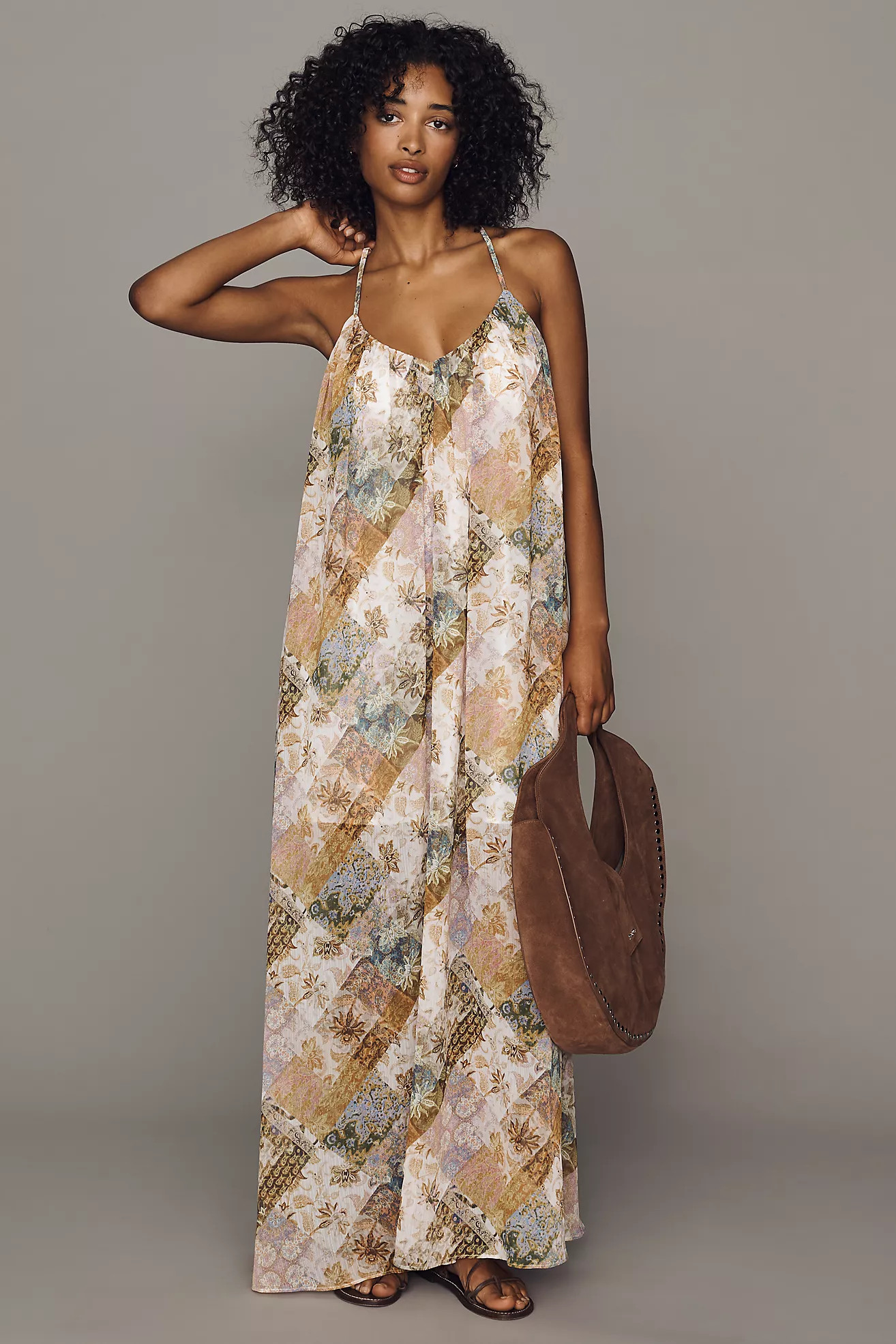 Avec Les Filles Paisley Maxi Dress | Anthropologie (US)
