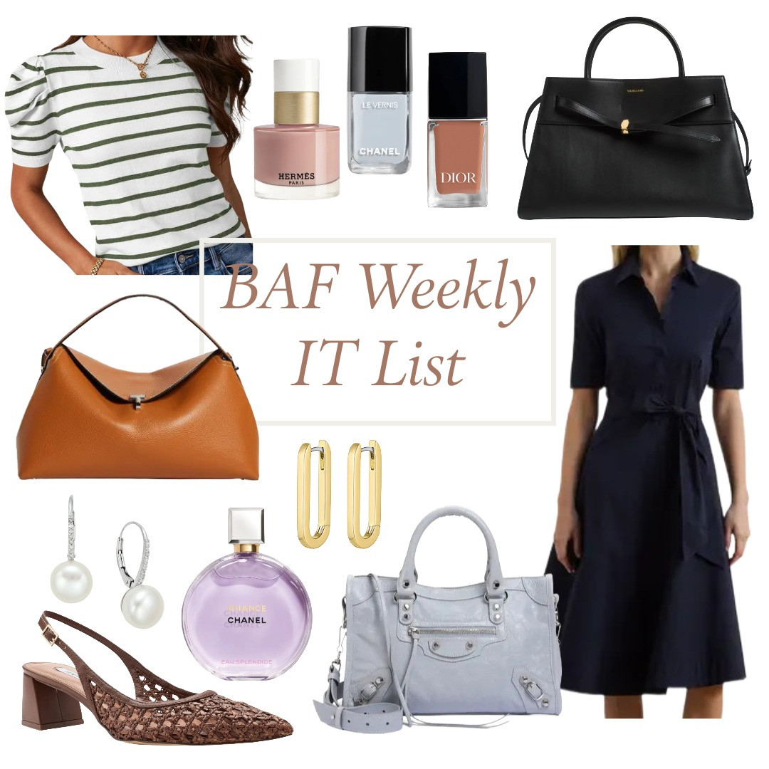 What's trending on the blog this week. Pearl jewelry, the anonymous handbag, classic style, and spring nail polish. 

 #LTKOver40 #LTKPetite #LTKBeauty