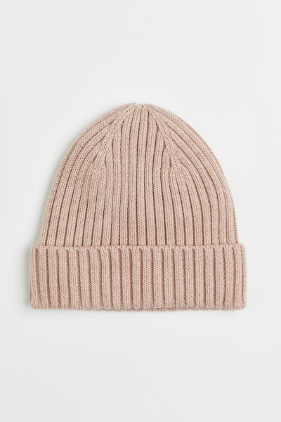 Rib-knit Wool Hat | H&M (US + CA)