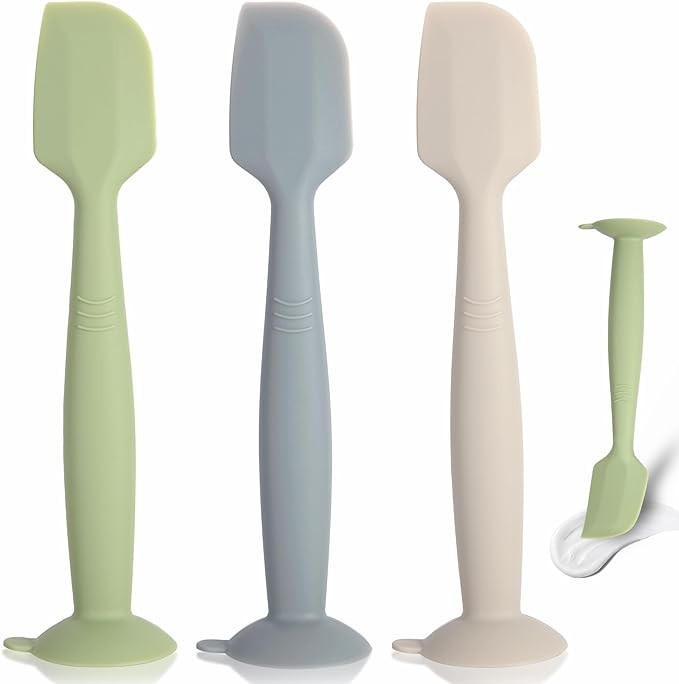 Baby Diaper Cream Spatula 3 Pack Diaper Spatula Soft Silicone Diaper Cream Applicator Baby Butt P... | Amazon (US)