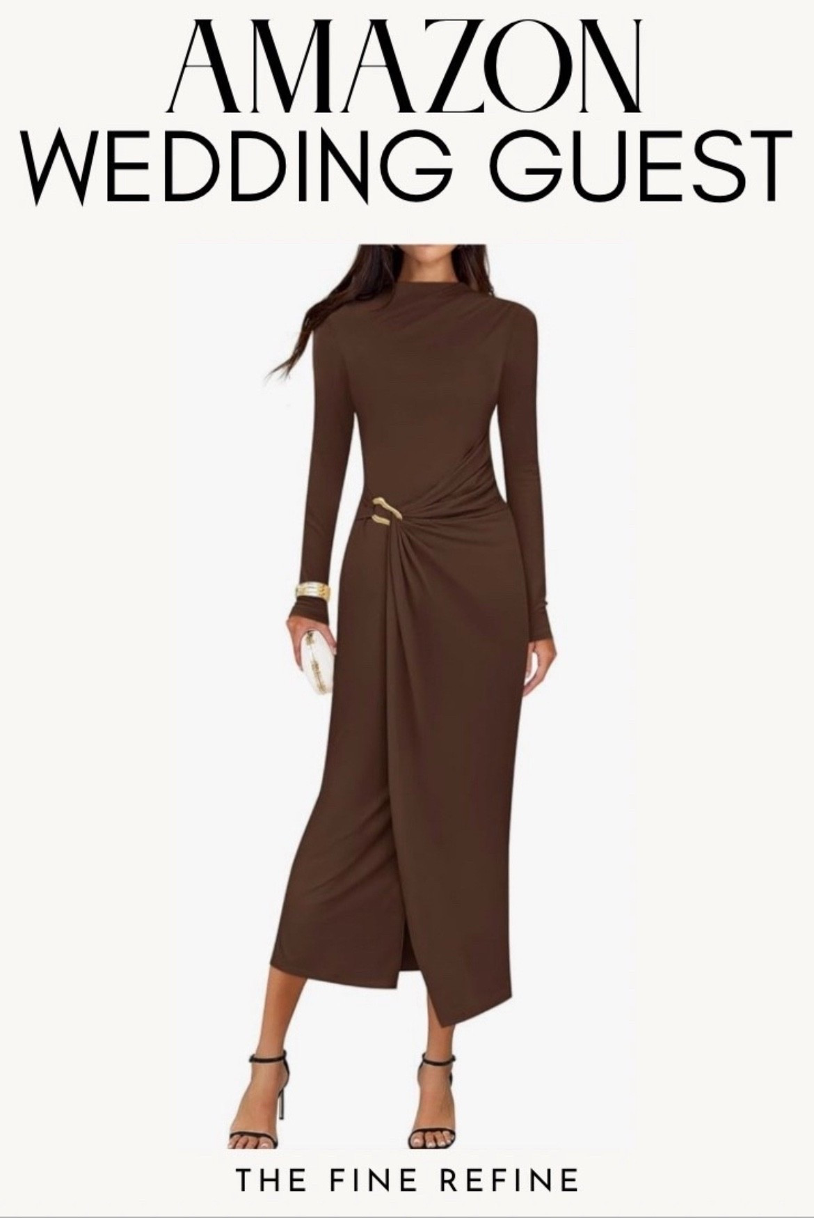 Winter wedding guest dress. 

#LTKWedding #LTKHoliday #LTKStyleTip