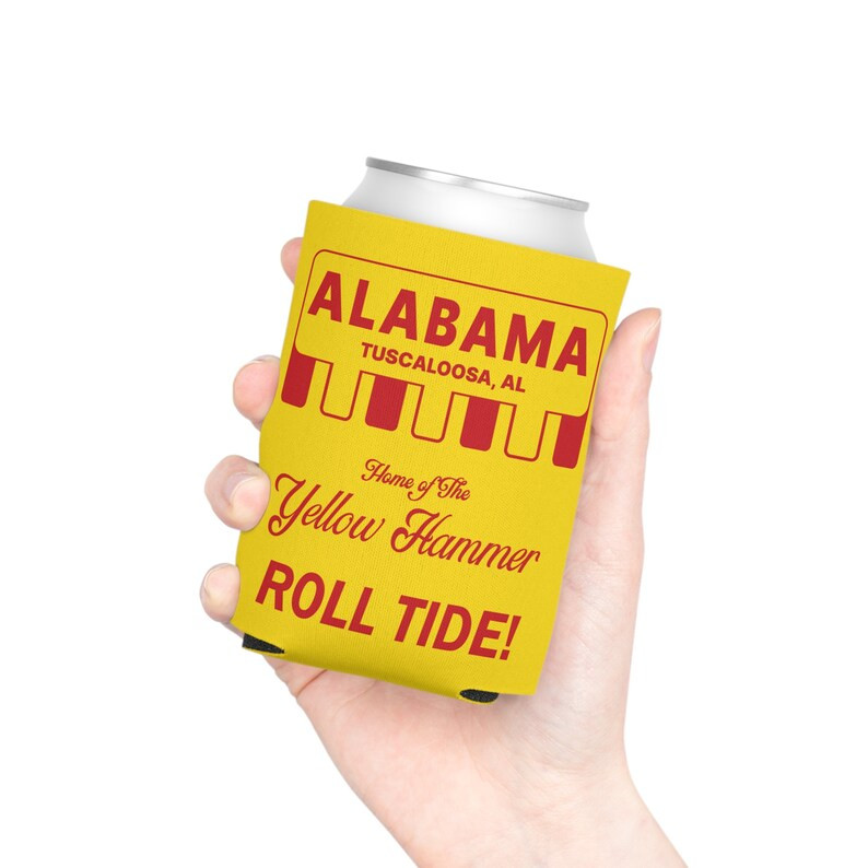 Yellow Hammer Inspired Customizable Koozie - Etsy | Etsy (US)