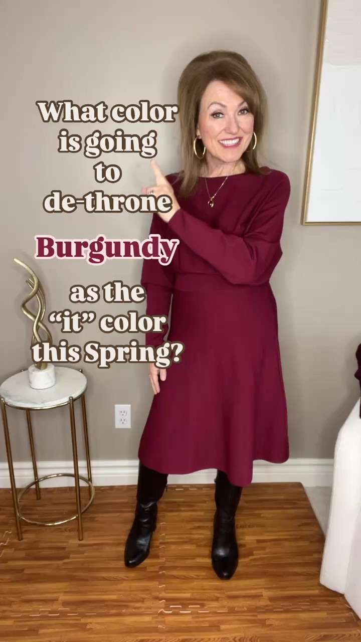 Burgundy has been an amazing color all season, but it’s time to make way for its replacement:  powder pink.  Pink expresses optimism, romance and femininity, all a part of the trend for spring. 
This shade of pink is a softer pink, not the bright Barbie pink of recent years.  It’s definitely a little more toned down and therefore can easily be paired with more colors.

While I love pink by itself, I especially love coupling it with other unique shades. Because we will be transitioning from burgundy to pink, one of my favorite combinations for right now is the two of them together.  You can blend in pink with the burgundy pieces you already have in your closet.  

I also love pink with chocolate brown and, as we move closer to warmer weather,  you can easily pair iti with Pantone’s Color of the Year, Mocha Mousse.  So, for now, think a pink sweater under a chocolate brown leather jacket and for later, think of a pink top with a mocha mousse skirt.  A pink sweater or sweatshirt is also a great transitional piece for early Spring.  When it’s still cool enough to wear a sweater, but you are so ready to put your black away, pink is a great way to go.


#LTKStyleTip #LTKOver40 #LTKSeasonal