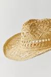 Paisley Straw Cowboy Hat | Urban Outfitters (US and RoW)