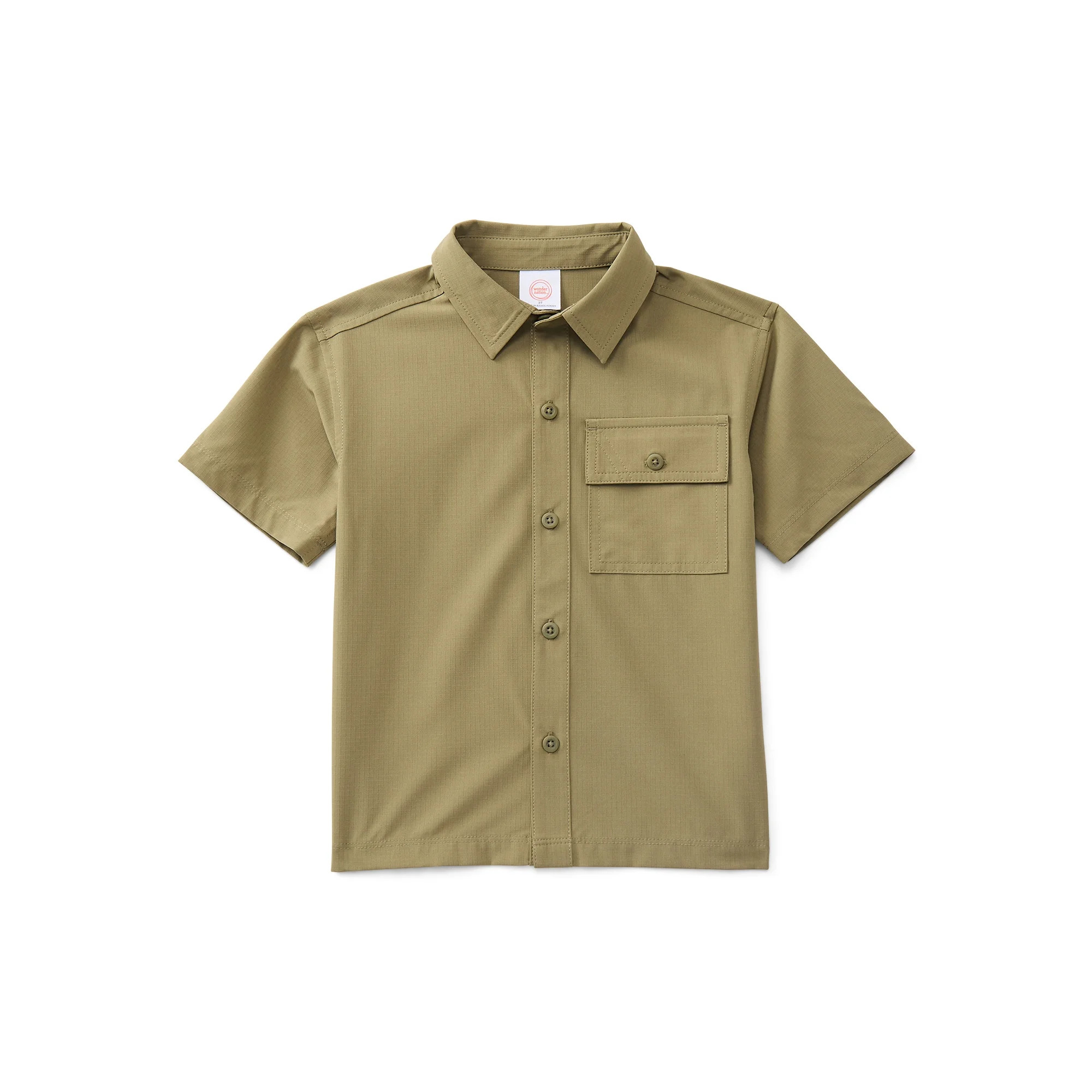Wonder Nation Toddler Boys Adventure Shirt, Sizes 12M-5T | Walmart (US)