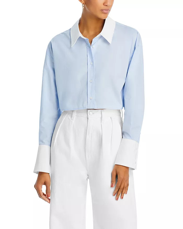 Cotton Crop Shirt | Bloomingdale's (US)