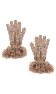 Adrienne Landau The Cashmere Glove in Tawny Brown from Revolve.com | Revolve Clothing (Global)