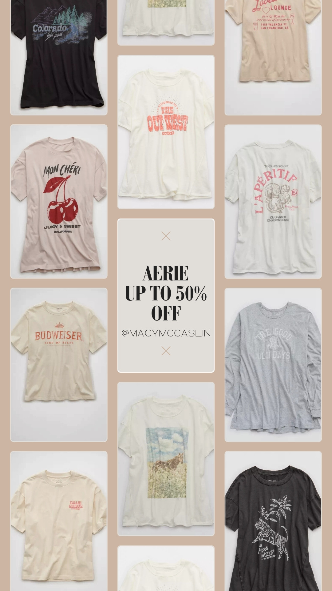 These Aerie oversized graphic tees are so good 🙌 Plus a bunch are up to 50% off right now! 

 

#LTKootd #LTKSeasonal #LTKSaleAlert