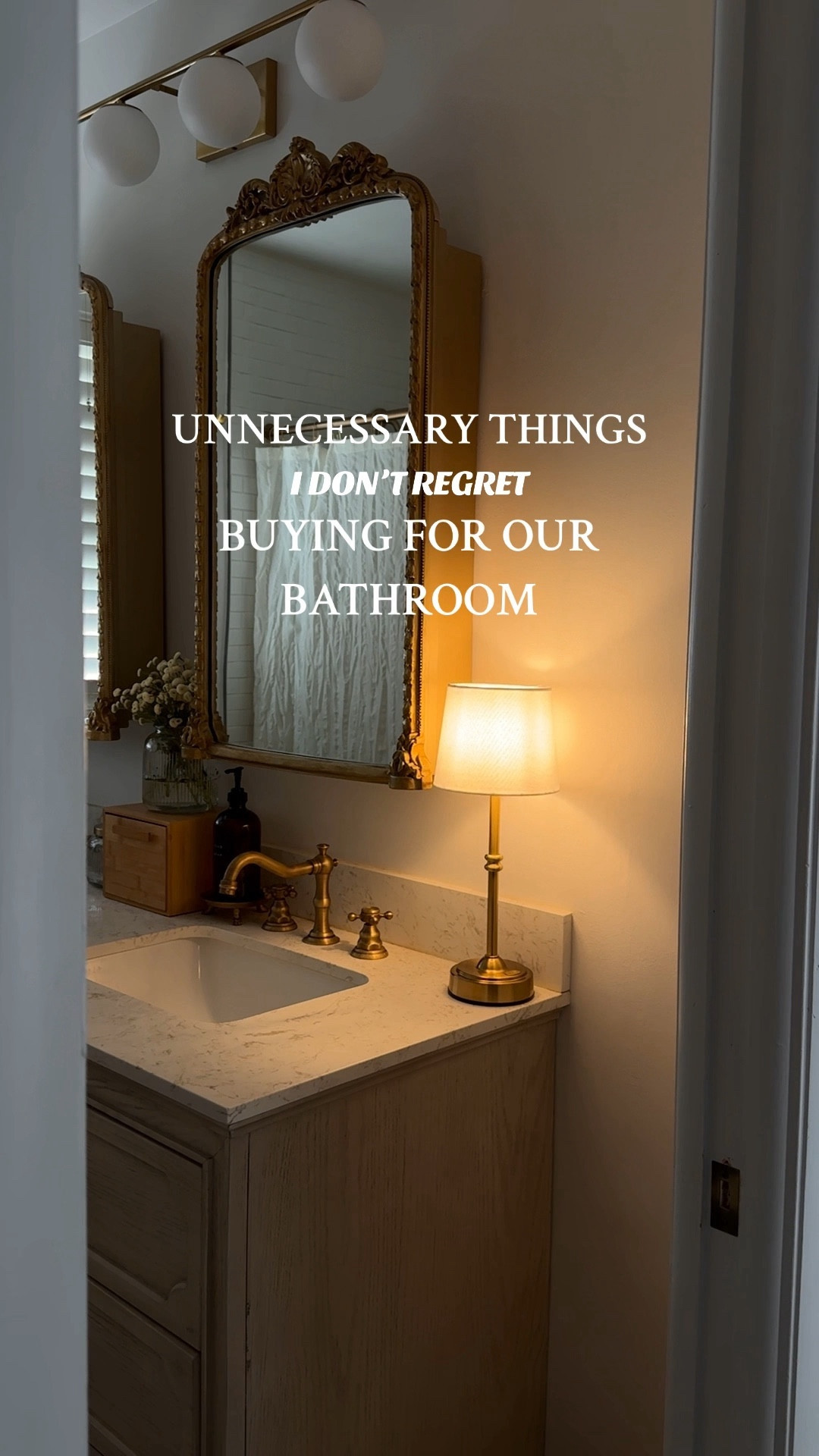 Amazon bathroom finds that I don’t regret buying 😍 #amazon #amazonfinds #amazonfind #amazonhome #amazonmusthaves #amazonmusthave #amazonbathroom #amazonbathroomfinds #bathroom #bathroomdecor #bathroominspo #bathroominspiration #fyp #foryou #foryoupage #showerlamp #bathroomfinds 

#LTKfindsunder50 #LTKhome #LTKVideo