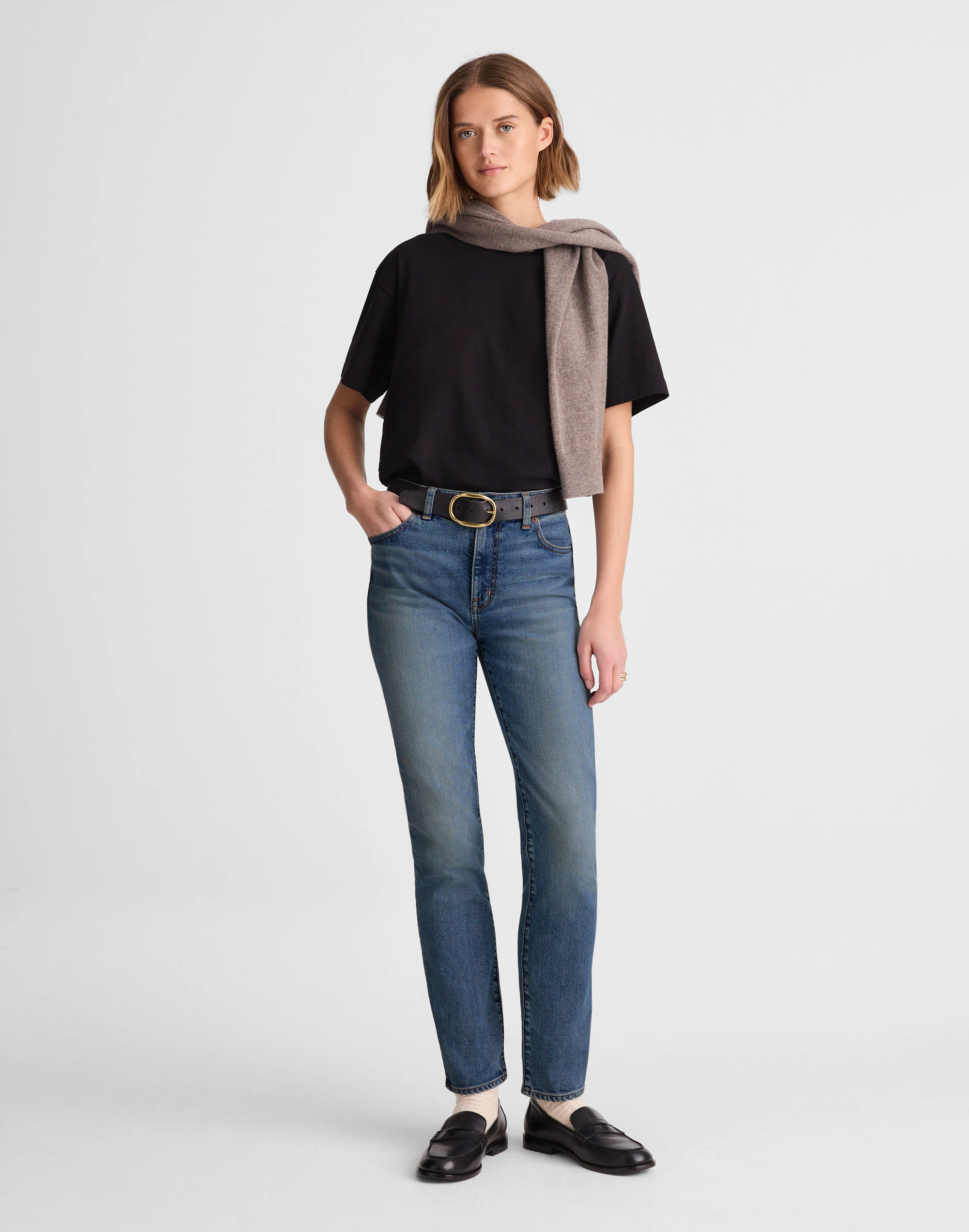 The Jules Slim-Straight Jean | Madewell
