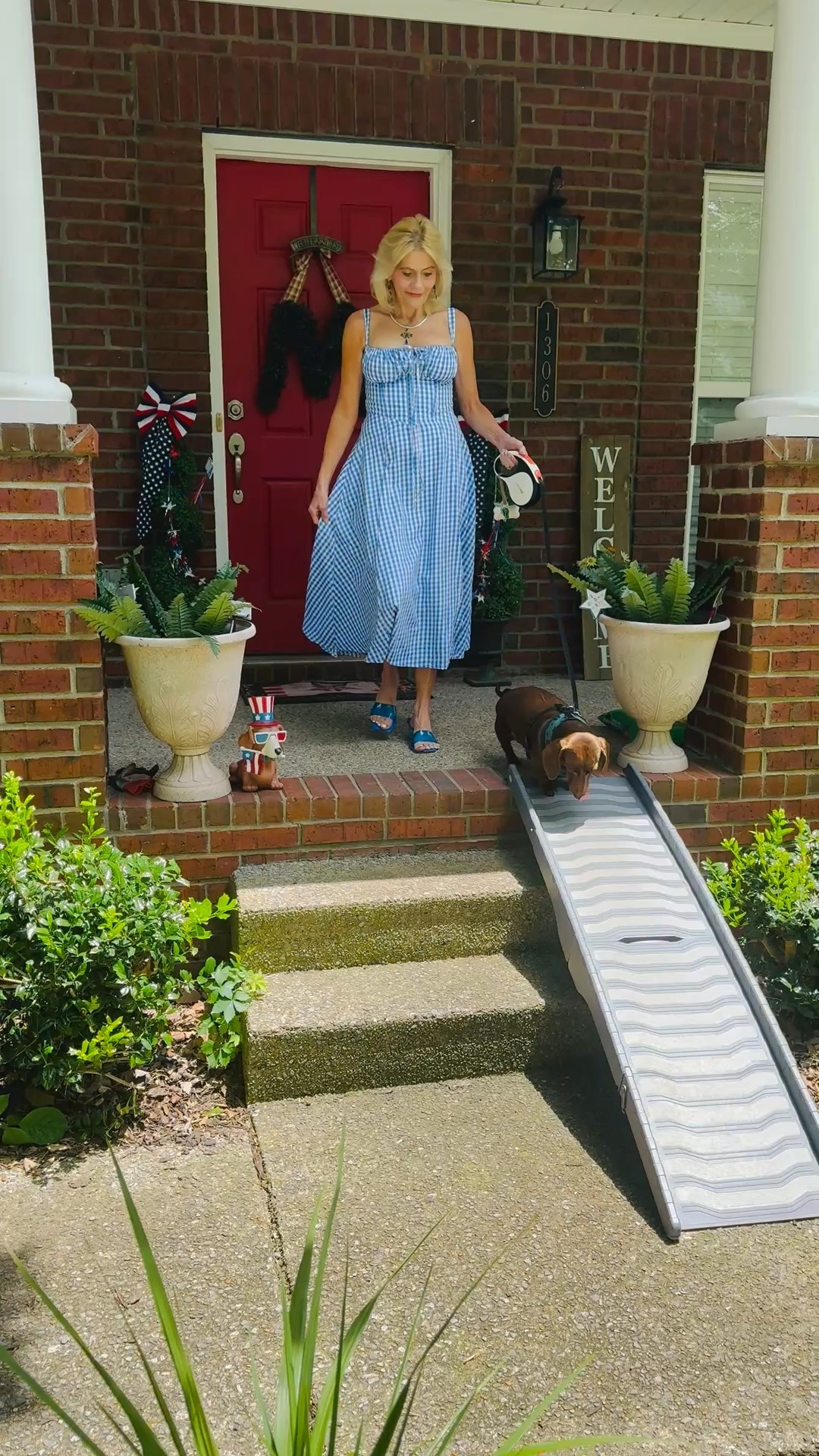 Sharing this milkmaid style dress that’s very in style this season. I’m wearing a medium which is a 4. I’ll link this and others in my LTK. 🩵🩵🩵🩵

#LTKSeasonal #LTKStyleTip #LTKSaleAlert