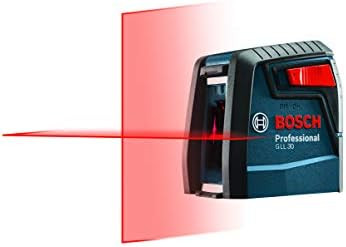 BOSCH GLL30 30ft Cross-Line Laser Level Self-Leveling with 360 Degree Flexible Mounting Device an... | Amazon (US)