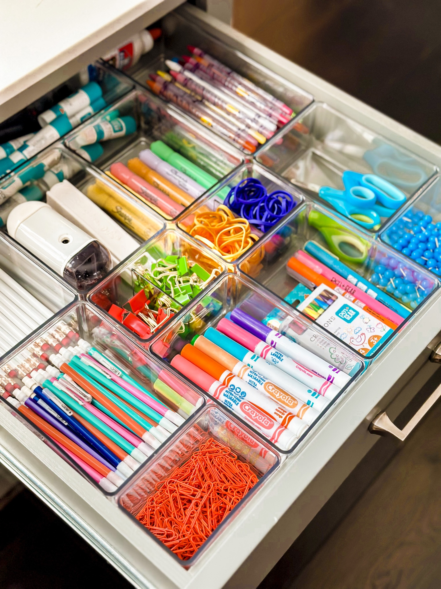 Back to school drawer! All from @walmart! #walmartpartner #walmart #walmartbacktoschool 