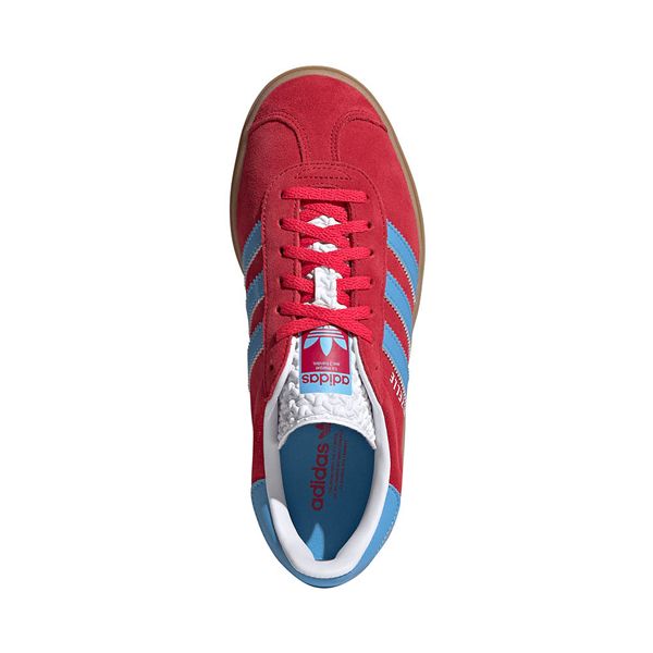 Womens adidas Gazelle Bold Athletic Shoe - Pink / Semi-Blue Blur | Journeys