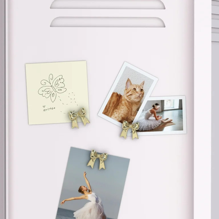 U Brands Ribbon Magnets, Set of 3, Gold, Metal | Walmart (US)