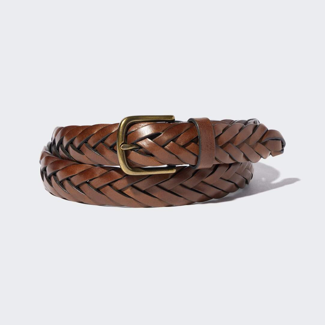 Leather Wide Mesh Belt | UNIQLO (UK)