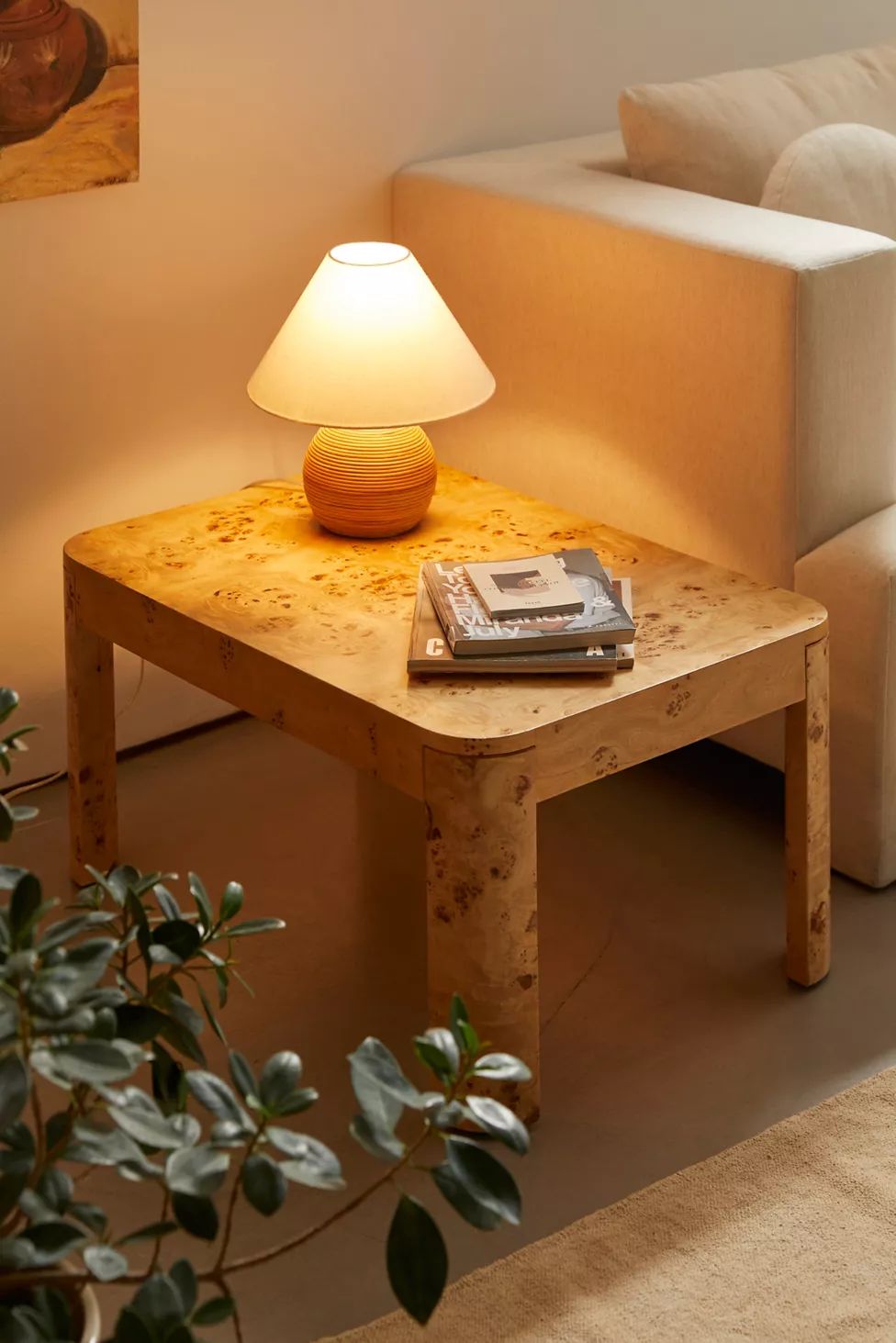 Cora Burl Wood Coffee Table | Urban Outfitters (US and RoW)