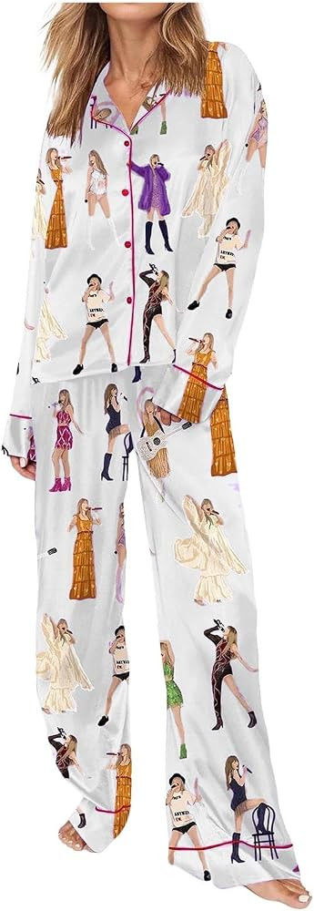 Pajamas 2 Piece Pjs Set Concert Lounge Sets for Music Lovers Fans | Amazon (US)