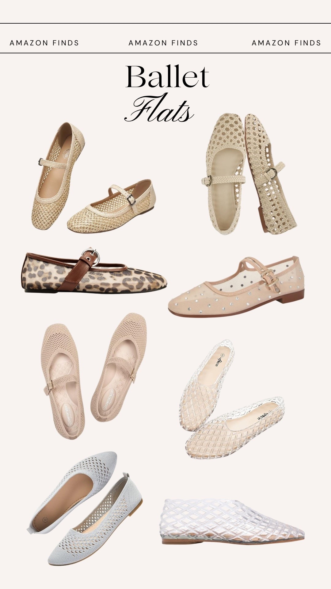 Ballet flats. Mesh Ballet Flats. 

#LTKStyleTip #LTKShoeCrush