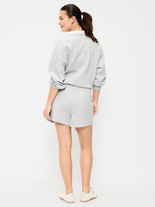 Relaxed Dynamic Fleece Pique Shorts | Old Navy (US)