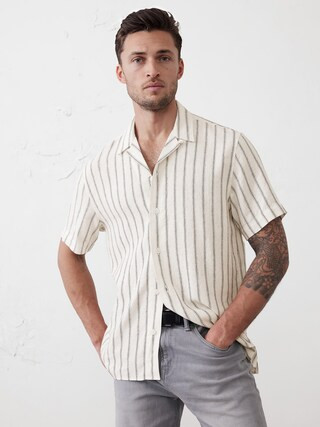 Textured Resort Shirt | Banana Republic Factory