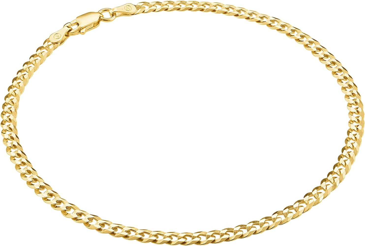 KISPER Gold Ankle Bracelets for Women, 18K Gold Plated 925 Sterling Silver Anklets, Waterproof Ta... | Amazon (US)