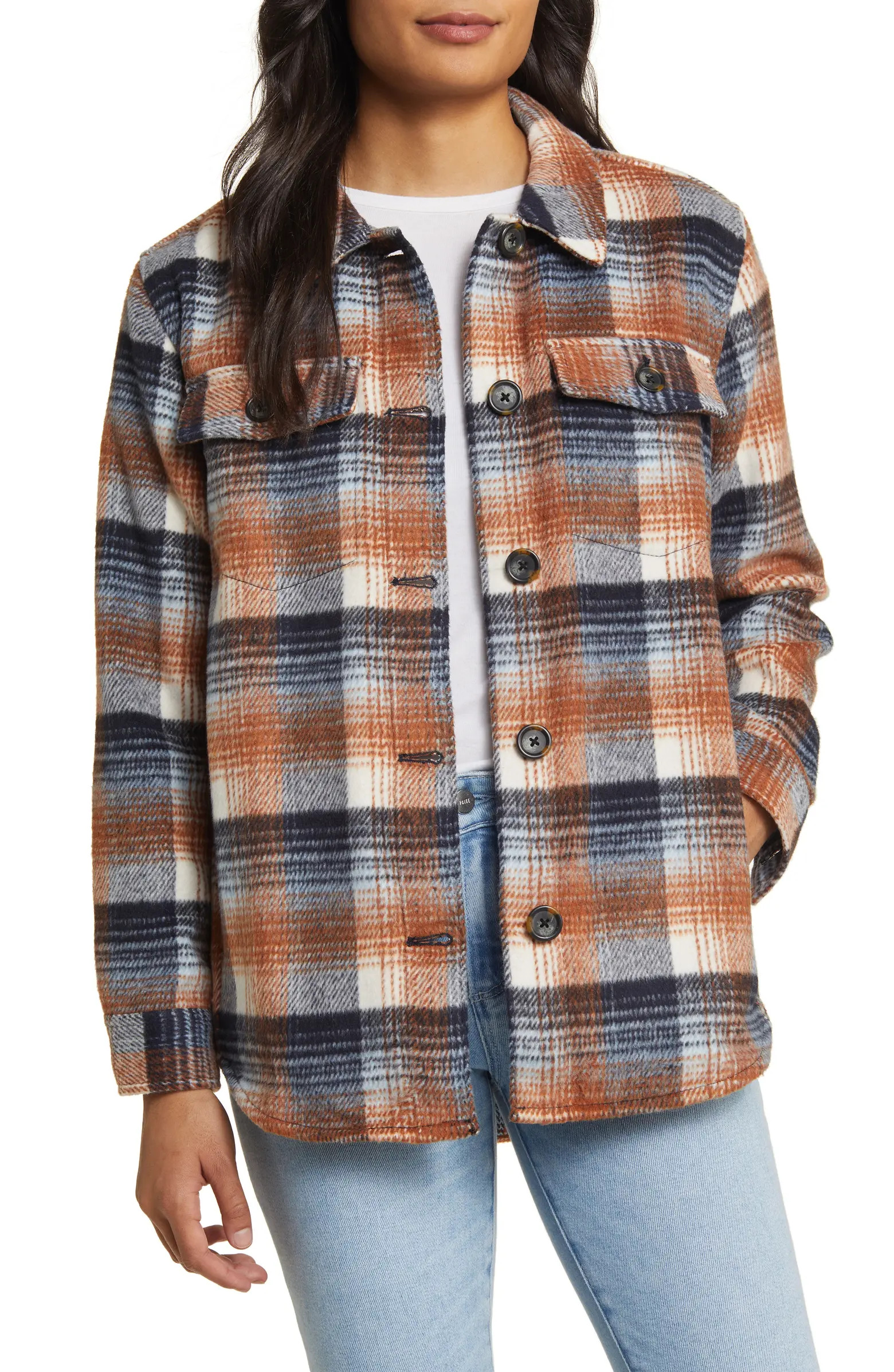 Plaid Shirt Jacket | Nordstrom