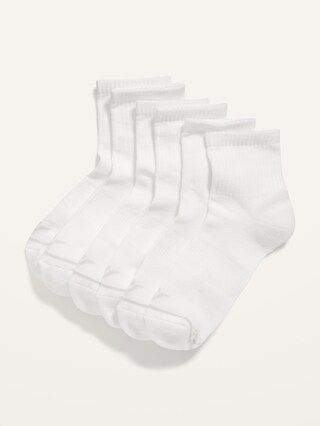 Performance Quarter Crew Socks 3-Pack for Women | Old Navy (CA)