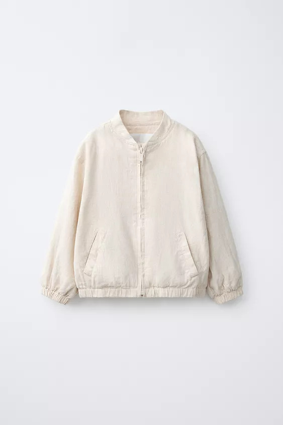 BLOUSON BOMBER LIN/COTON | Zara FR