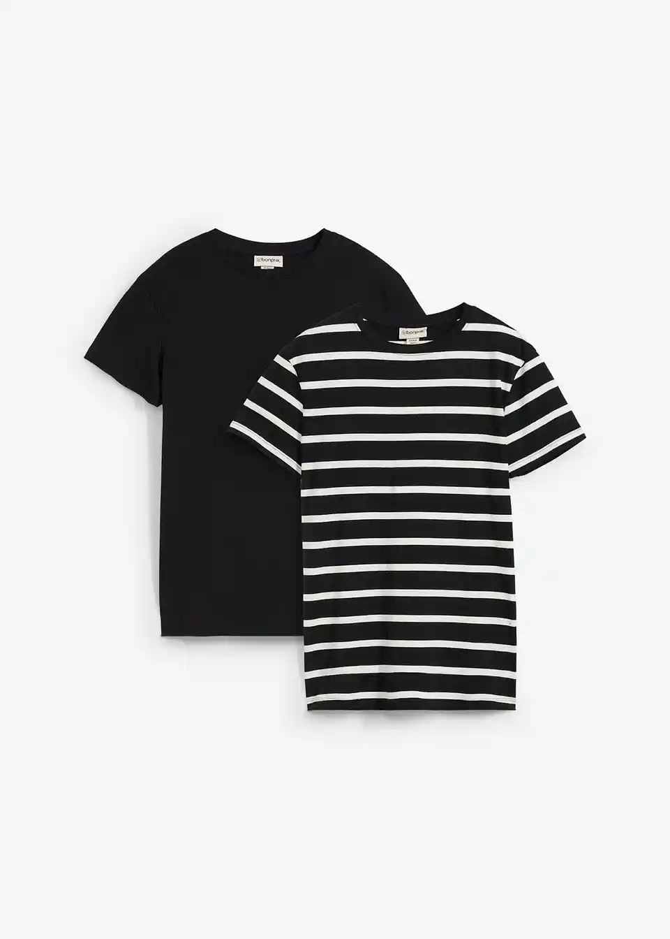 T-Shirt aus reiner Bio-Baumwolle (2er Pack) | Bonprix DE